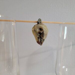 Vintage Vagina Pendant Ceramic Handcrafted